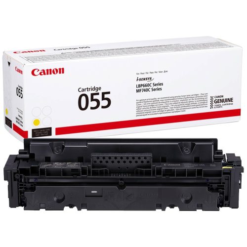 Canon CRG055 Toner Yellow 2.100 oldal kapacitás