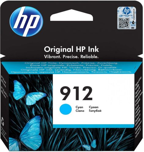 HP 3YL77AE Tintapatron Cyan 315 oldal kapacitás No.912 Akciós