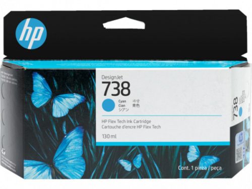 HP 498N5A Patron Cyan 130ml No.738