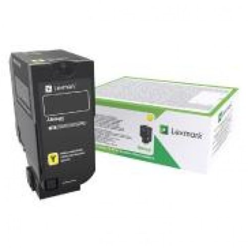 Lexmark CX725 High Corporate Toner Yellow 16K (Eredeti) 84C2HYE