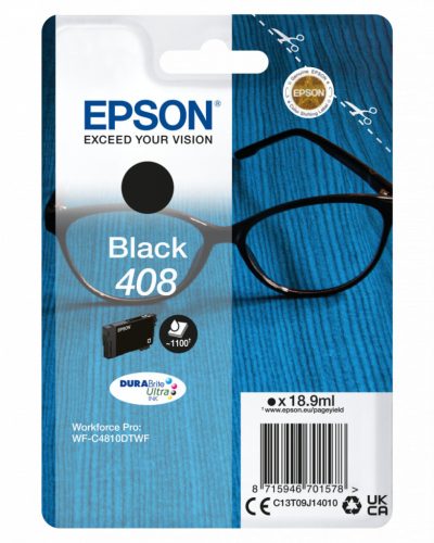 Epson T09J1 Tintapatron Black 18,9ml No.408