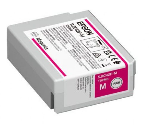 Epson SJIC42P(M) C4000 Tintapatron Magenta 50ml