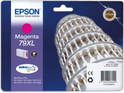 Epson T7903 Tintapatron Magenta 17,1ml No.79XL