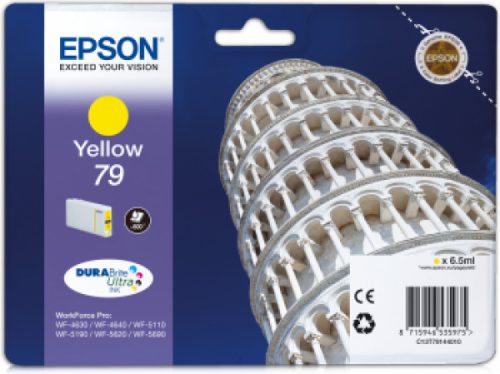 Epson T7914 Tintapatron Yellow 6,5ml No.79