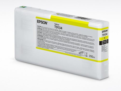 Epson T9134 Tintapatron Yellow 200ml