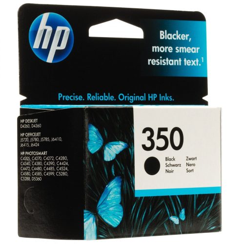 HP CB335EE Tintapatron Black 200 oldal kapacitás No.350