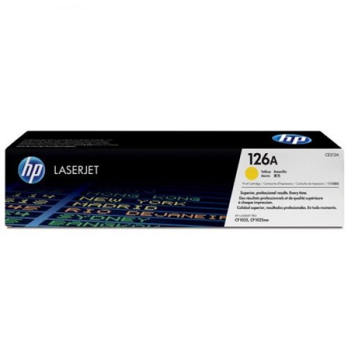 HP CE312A Toner Yellow 1.000 oldal kapacitás No.126A