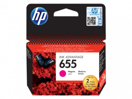 HP CZ111AE Tintapatron Magenta 600 oldal kapacitás No.655 Akciós