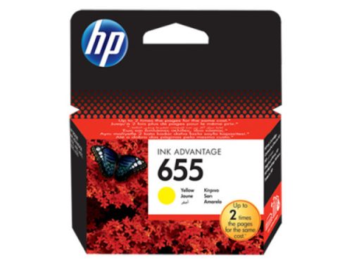 HP CZ112AE Tintapatron Yellow 600 oldal kapacitás No.655