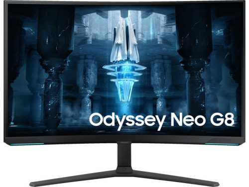 SAMSUNG 32 LS32BG850NPXEN Odyssey Neo G8 4K UHD VA 16:9 1ms gamer ívelt monitor