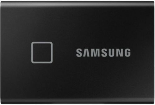 SAMSUNG SSD Külső, 1TB, T7 Touch, Fekete, USB 3.2