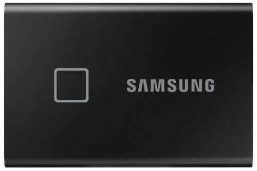 SAMSUNG SSD Külső, 2TB, T7 Touch, Fekete, USB 3.2