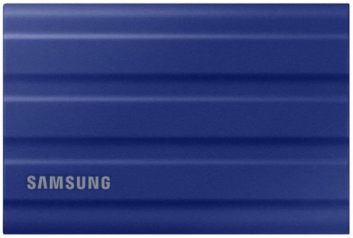 SAMSUNG SSD Külső, 1TB, T7 Shield, Kék, USB 3.2