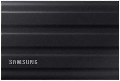 SAMSUNG SSD Külső, 2TB, T7 Shield, Fekete, USB 3.2