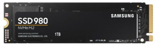 SAMSUNG SSD Belső, 1TB, 980,  PCIe Gen 3.0 x4, NVMe 1.4, 600 TBW