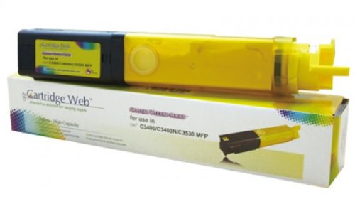 Utángyártott OKI C3300 Toner Yellow 2.500 oldal kapacitás CartridgeWeb