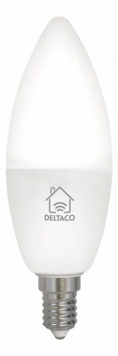 Deltaco SMART HOME SH-LE14CCTC E14, gyertya, szabályozható Izzó