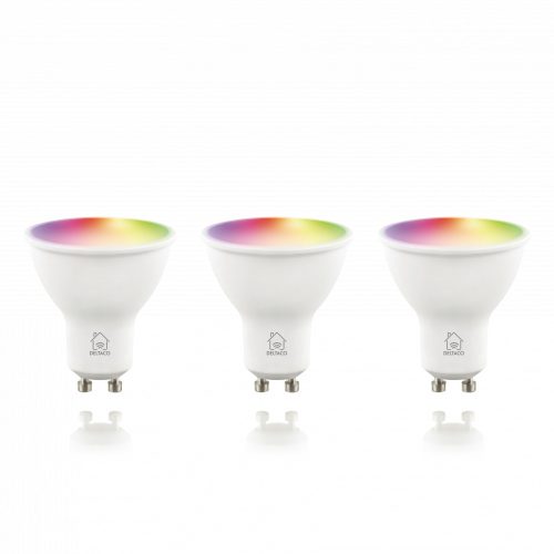 Deltaco SMART HOME SH-LGU10RGB-3P RGB, spot, 3db/csomag Izzó