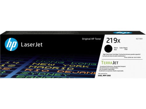 HP W2190X Toner Black 3.200 oldal kapacitás No.219X