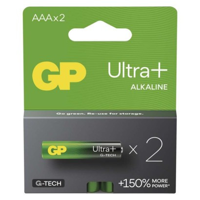 GP Ultra Plus Alkáli elem AAA 2db