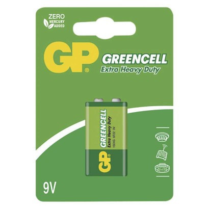 GP Greencell elem 9V 1db/bliszter