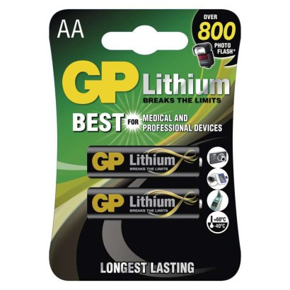 GP Lítium elem AA 2db/bliszter