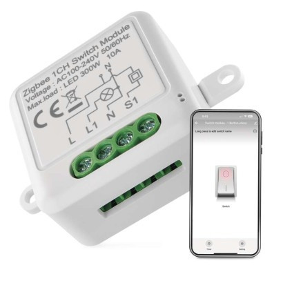 GoSmart kapcsolómodul IP-2101SZ, ZigBee, 1 csatornás