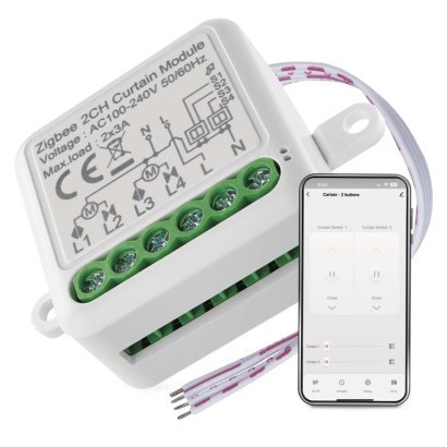 GoSmart motoros modul IP-2122CZ, ZigBee, 2 csatornás