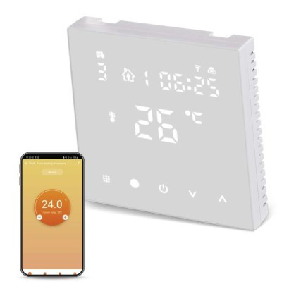 GoSmart Programozható vezetékes termosztát padlófűtéshez WiFi-vel P56201UF