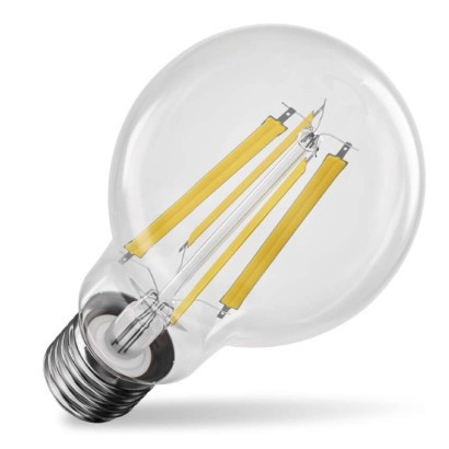 LED izzó Filament A60 / E27 / 11W (100W) / 1521 lm / meleg fehér