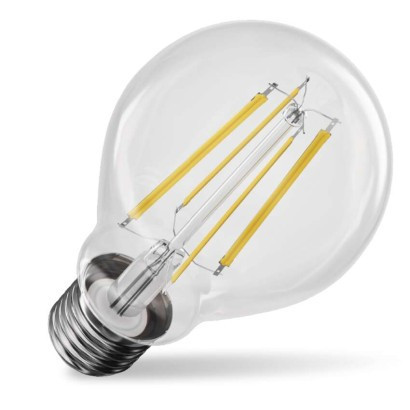 LED izzó Filament A60 / E27 / 7,5 W (75 W) / 1 055 lm / természetes fehér / dimmelhető