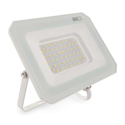 LED reflektor SIMPO 50W, fehér, IP65, 5000 lm, természetes fehér