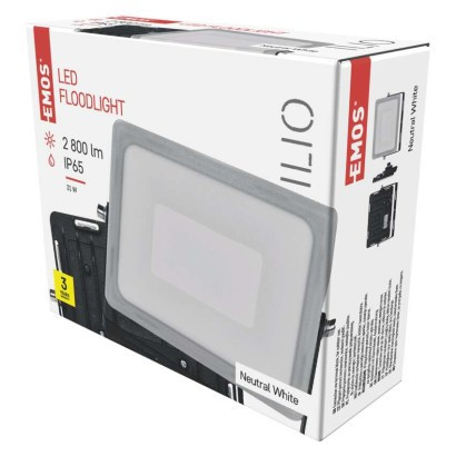 EMOS Ilio LED reflektor 31W 2800lm IP65 természetes fehér