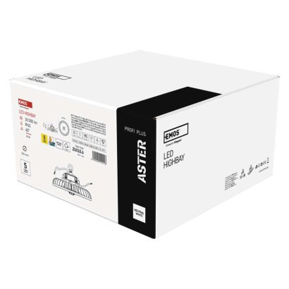 EMOS LED HIGHBAY ipari mennyezeti lámpa ASTER 100W IP65 60°