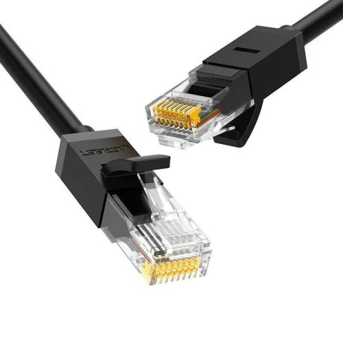 UGREEN Ethernet RJ45, Cat.6, UTP hálózati kábel, 3m (fekete)