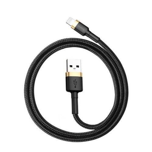 Baseus Cafule USB-Lightning kábel, 2,4A, 1 m (arany-fekete)