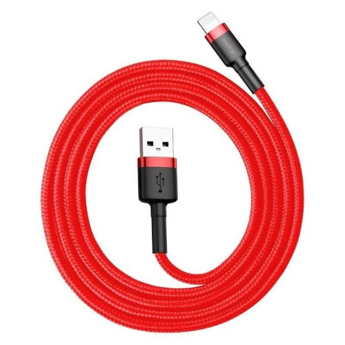 Baseus Cafule USB-Lightning kábel, 2A, 3m (piros)