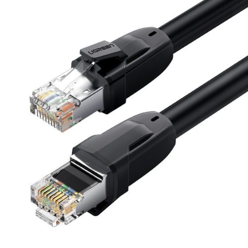UGREEN Ethernet RJ45, Cat.8, S/FTP hálózati kábel, 1m (fekete)