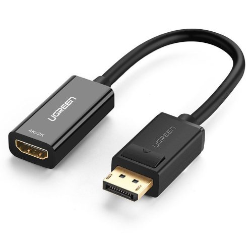 UGREEN MM137 DisplayPort - HDMI adapter, FullHD, 25cm (fekete)