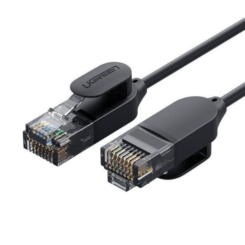 UGREEN NW122 Ethernet RJ45, Cat.6A, UTP hálózati kábel, 1,5m (fekete)