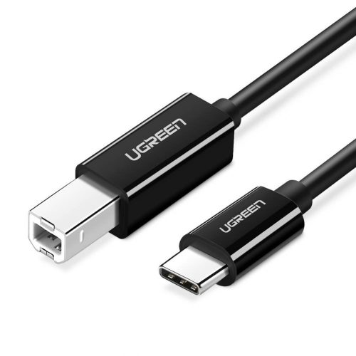 UGREEN US241 CB USB 2.0 kábel nyomtatóhoz, 2 m (fekete)
