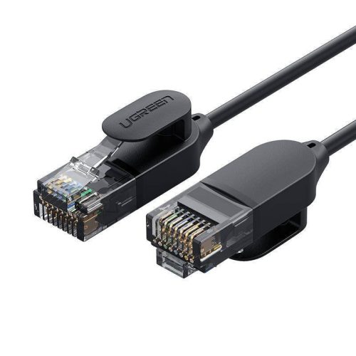 UGREEN NW122 Ethernet RJ45, Cat.6A, UTP hálózati kábel, 5m (fekete)