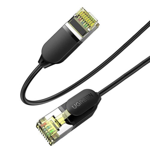 UGREEN NW149 Hálózati kábel, Ethernet RJ45, Cat.7, F/FTP, 2m (fekete)