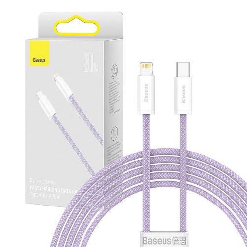 Baseus Dynamic Series USB-C - Lightning Kábel, 20W, 2m (lila)