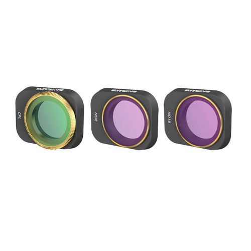 3 db CPL+ND8+ND16 Sunnylife szűrőkészlet a DJI Mini 3 Pro-hoz (MM3-FI415)