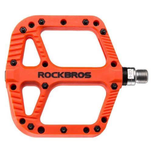 Rockbros 2018-12AOR Platform Pedals (Orange)