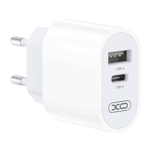 Wall charger XO L97, 1x USB, USB-C 12W (white)