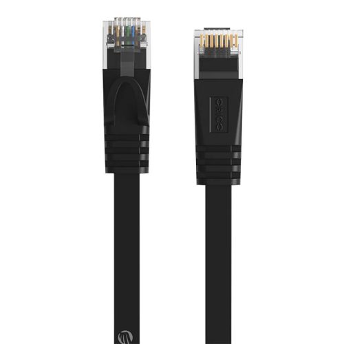 Orico RJ45 Cat.6 Flat Ethernet Network Cable 5m (Black)