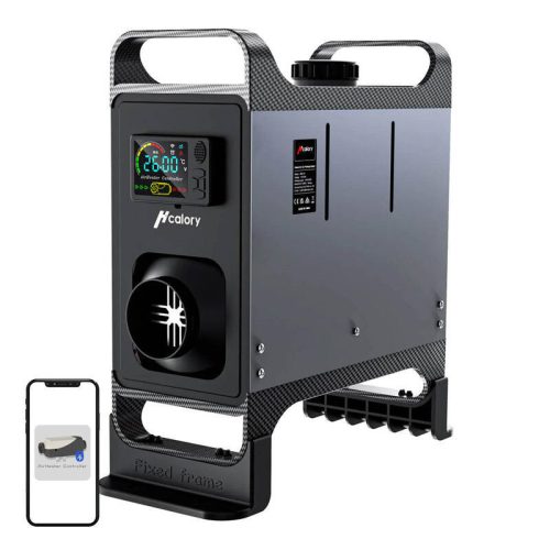 Parking heater HCALORY HC-A02, 8 kW, Diesel, Bluetooth (gray)