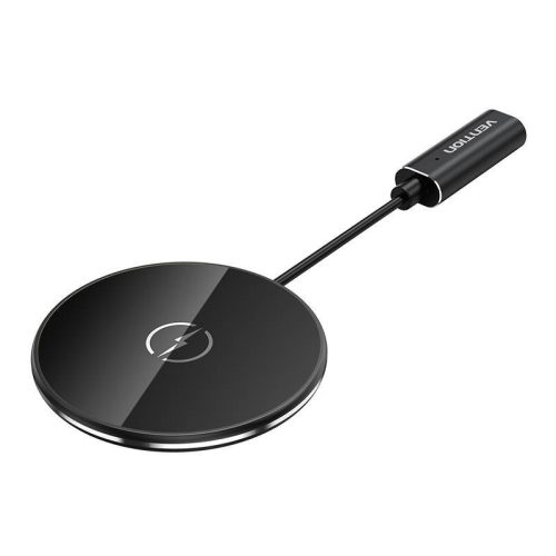 Magnetic Wireless Charger Vention FGABAG 15W 1m (Black)